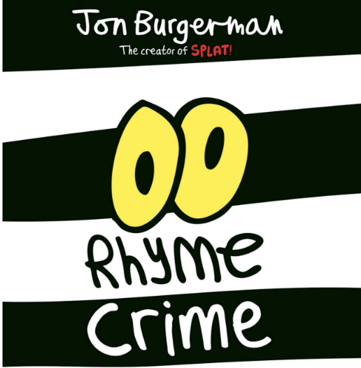 Rhyme Crime children's book by Jon Burgerman. 